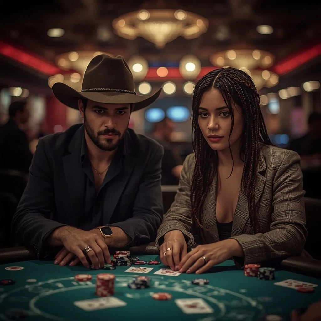 photo of two poker players BETITALL CASINO